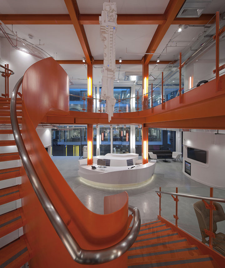 艺术画廊 金融服务公司SEI伦敦总部办公设计欣赏